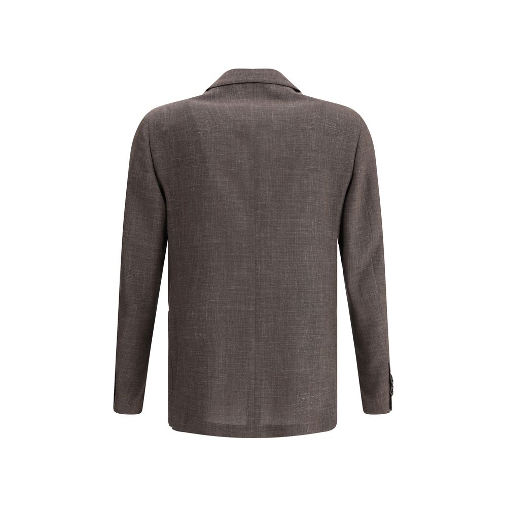 Lardini Blazer jacket with iconic pin