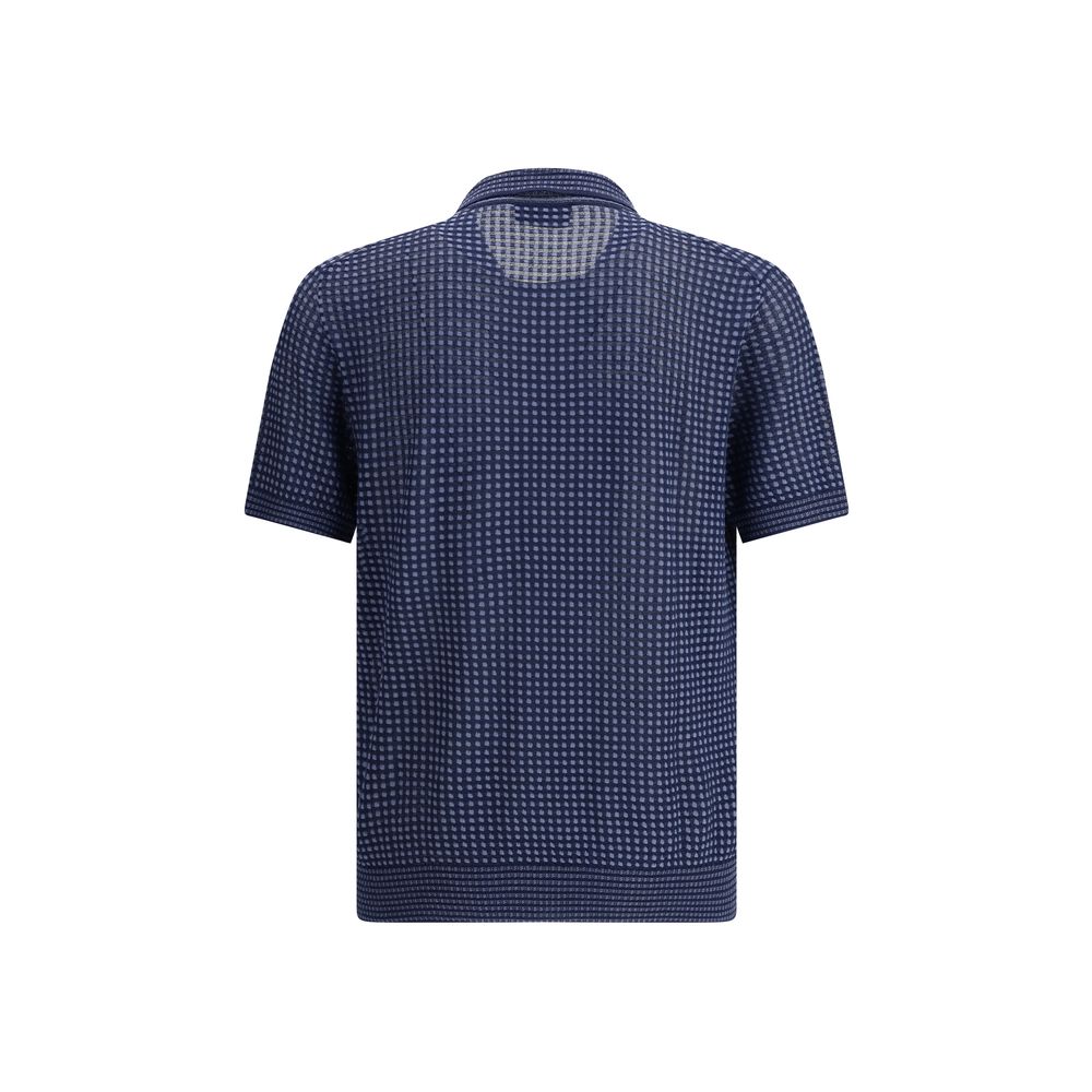 Brioni Silk Polo Shirt