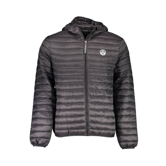 North Sails Schwarze Polyamid-Herrenjacke