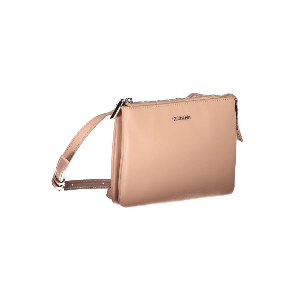 Calvin Klein Damen Handtasche aus Polyester, Rosa