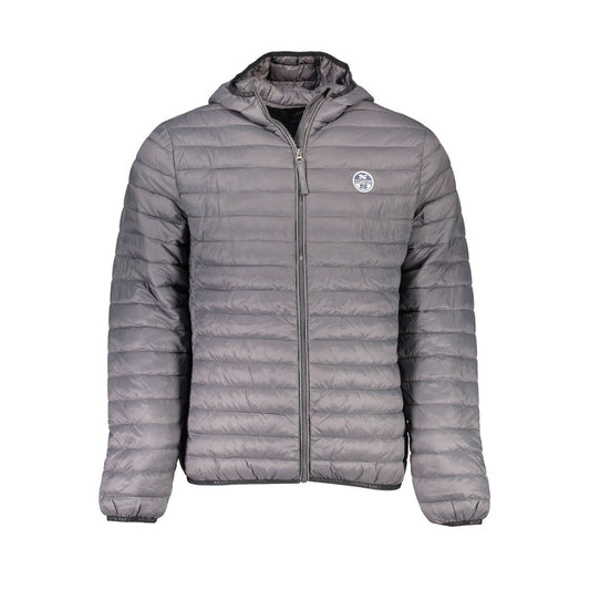 North Sails Graue Polyamid-Herrenjacke