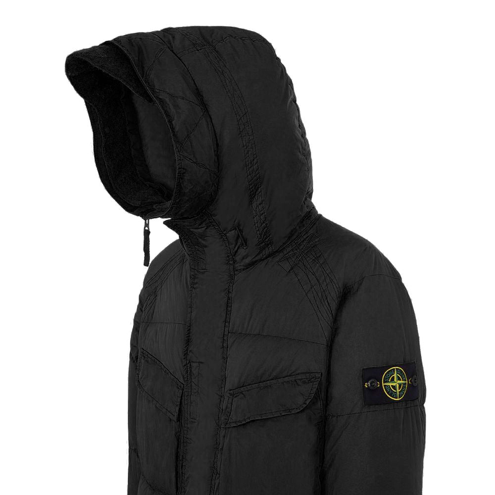 Stone Island Black Nylon Jacket