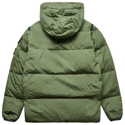 Stone Island Green Nylon Men Jacket