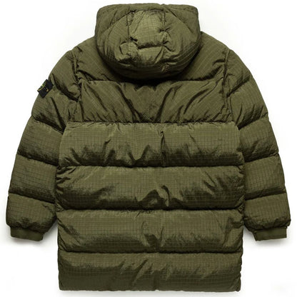 Stone Island Green Nylon Jacket