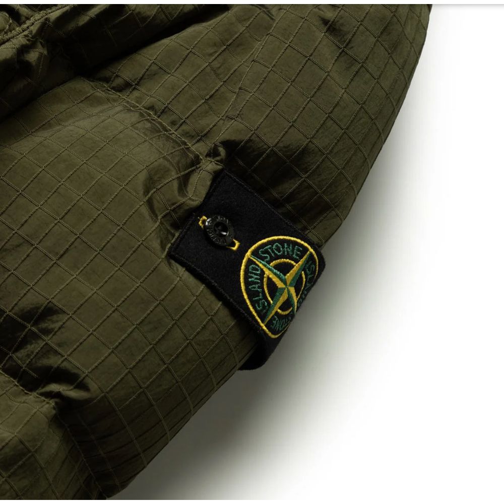 Stone Island Green Nylon Jacket