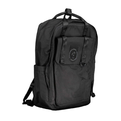 Schwarzer Baumwollrucksack von Mandarina Duck