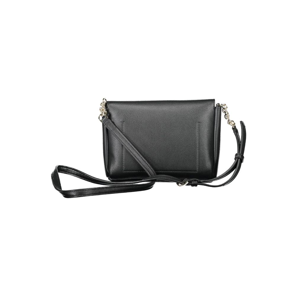 Calvin Klein – Schwarze Handtasche aus Polyethylen für Damen