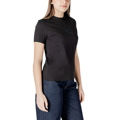 Calvin Klein Jeans Black Cotton Tops & T-Shirt