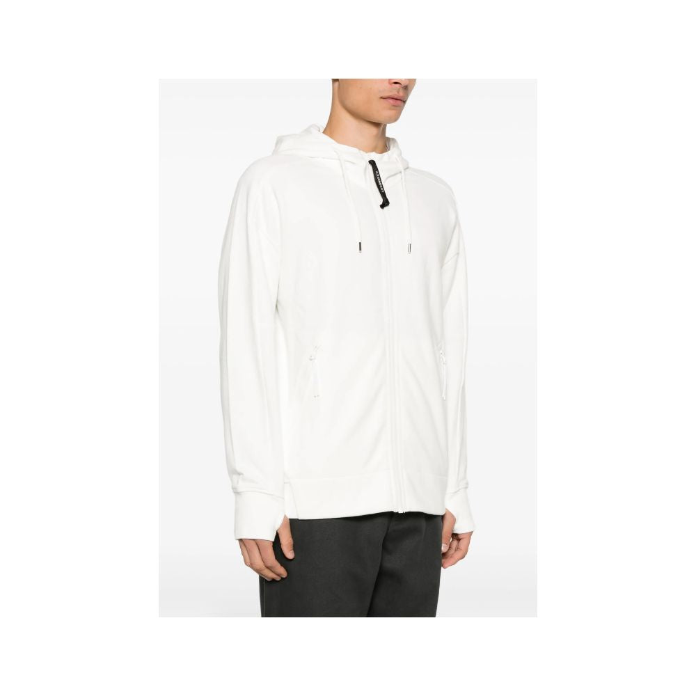 C.P. Company White Cotton Sweater