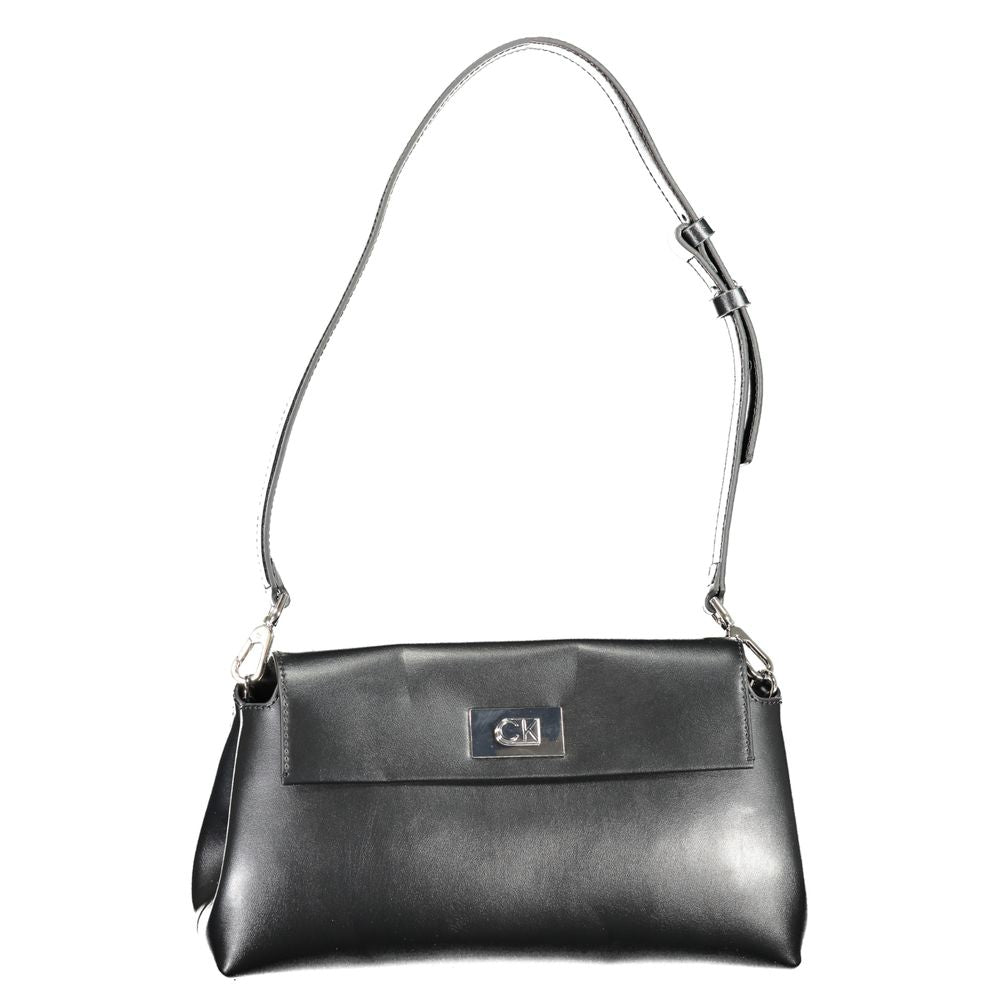 Calvin Klein Black Polyester Handbag