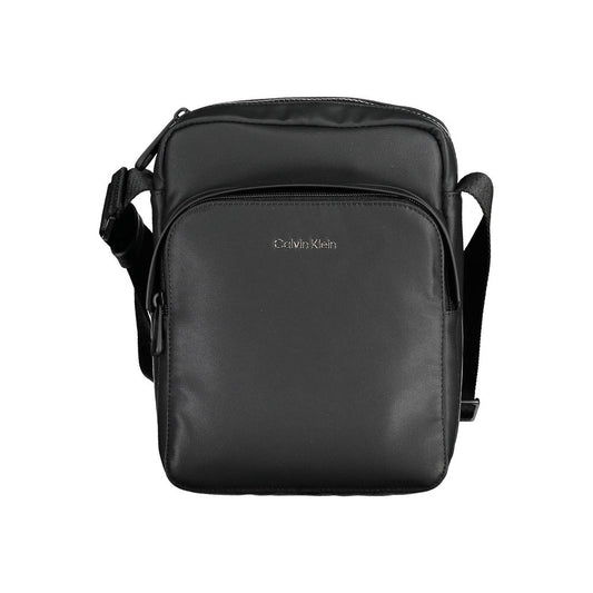 Calvin Klein Black Polyester Men Shoulder Bag