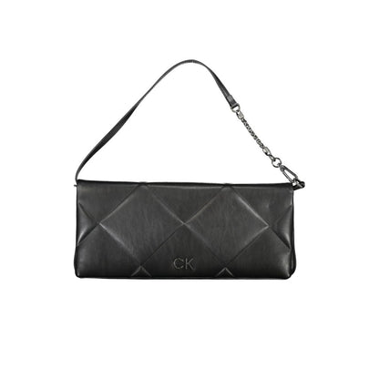 Calvin Klein – Schwarze Polyester-Handtasche