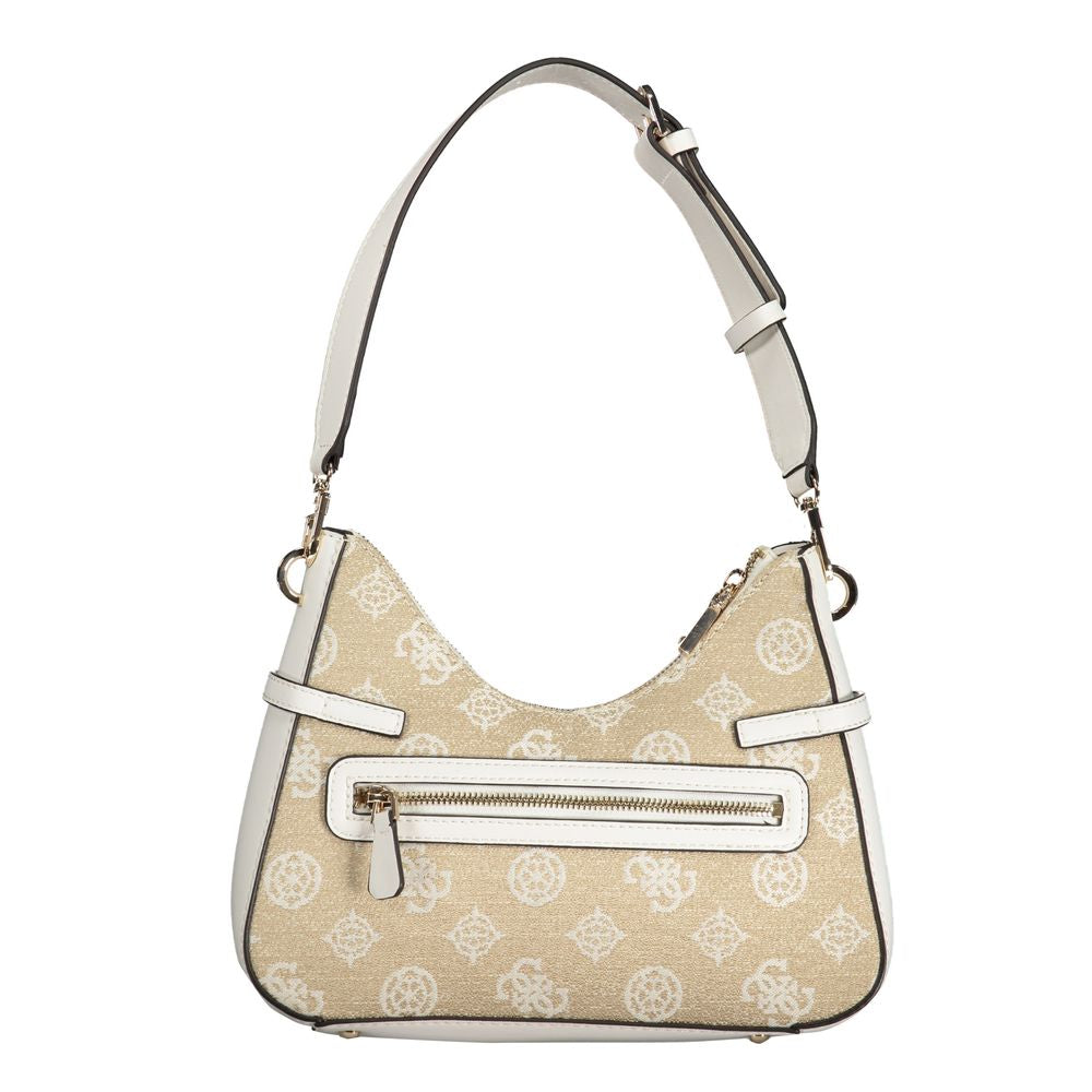 Guess Jeans White Polyethylene Handbag