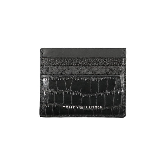 Tommy Hilfiger Black Leather Wallet