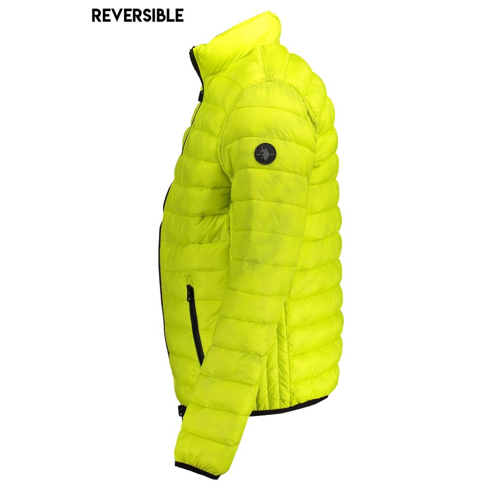 U.S. POLO ASSN. Yellow Nylon Men Jacket