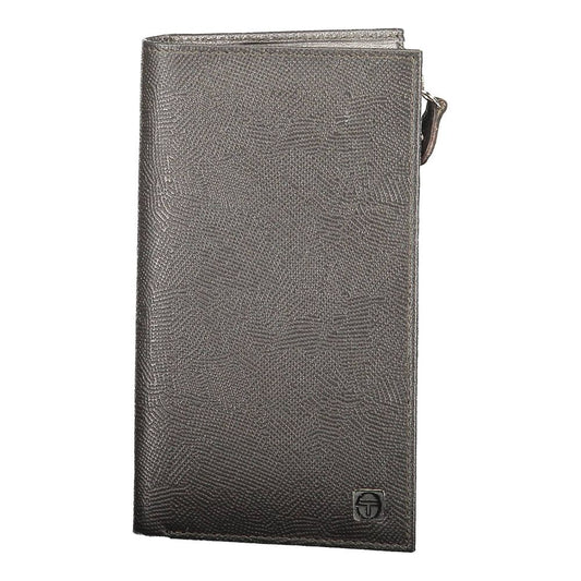 Sergio Tacchini Brown Leather Men Wallet