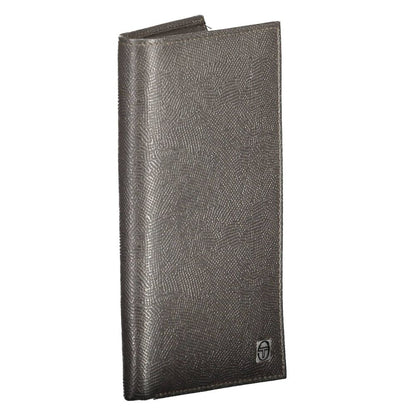 Sergio Tacchini Brown Leather Men Wallet