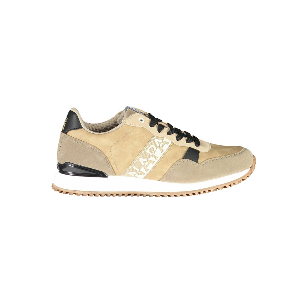 Napapijri Beige Polyester Herren Sneaker