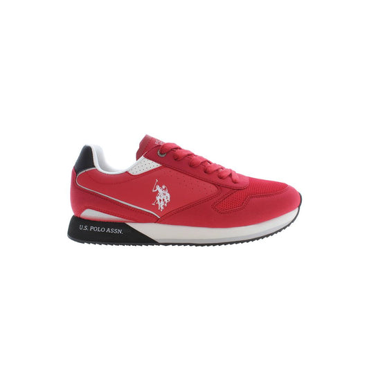 US POLO ASSN. Roter Polyester Herren Sneaker