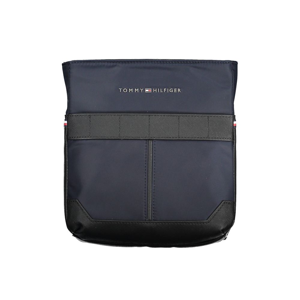 Tommy Hilfiger Blue Polyester Men Shoulder Bag