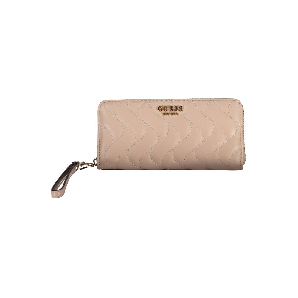 Guess Jeans Pink Polyethylene Women Wallet