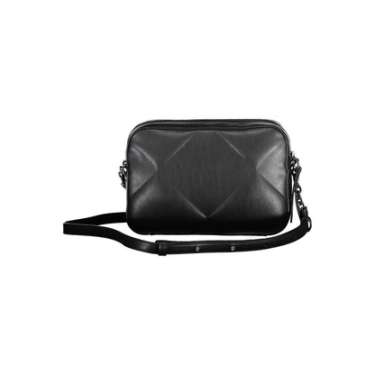 Calvin Klein – Schwarze Polyester-Handtasche