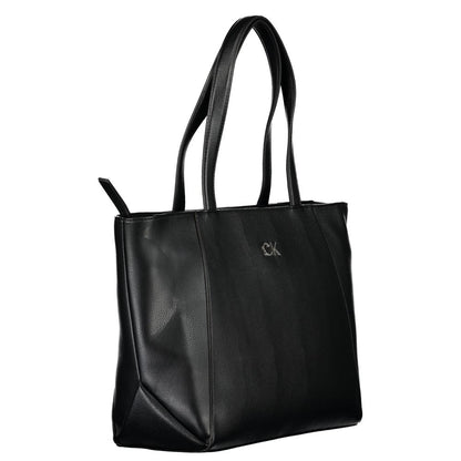 Calvin Klein Black Polyethylene Handbag