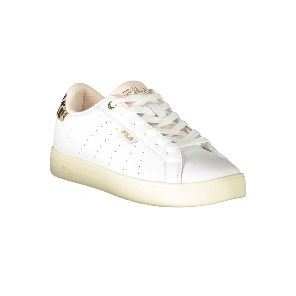 Fila White Leather Women Sneaker