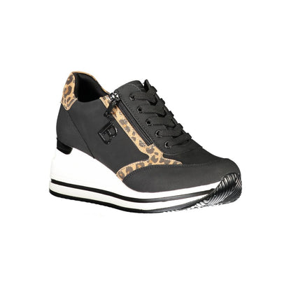 Laura Biagiotti Black Polyester Women Sneaker