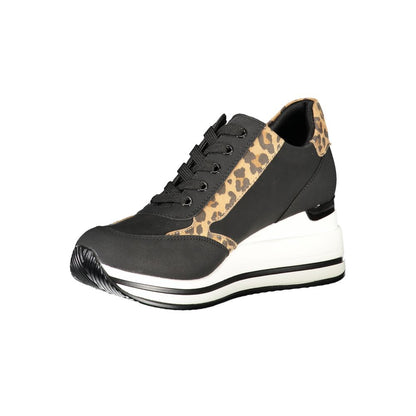 Laura Biagiotti Black Polyester Women Sneaker