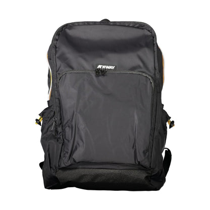 K-WAY Black Polyamide Men Backpack