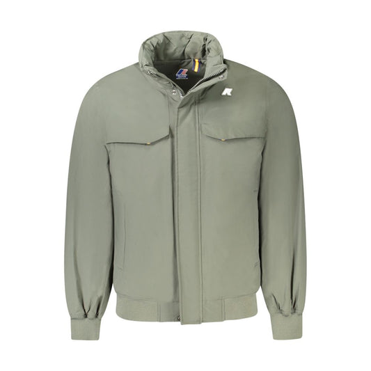 K-WAY Green Polyamide Men Jacket