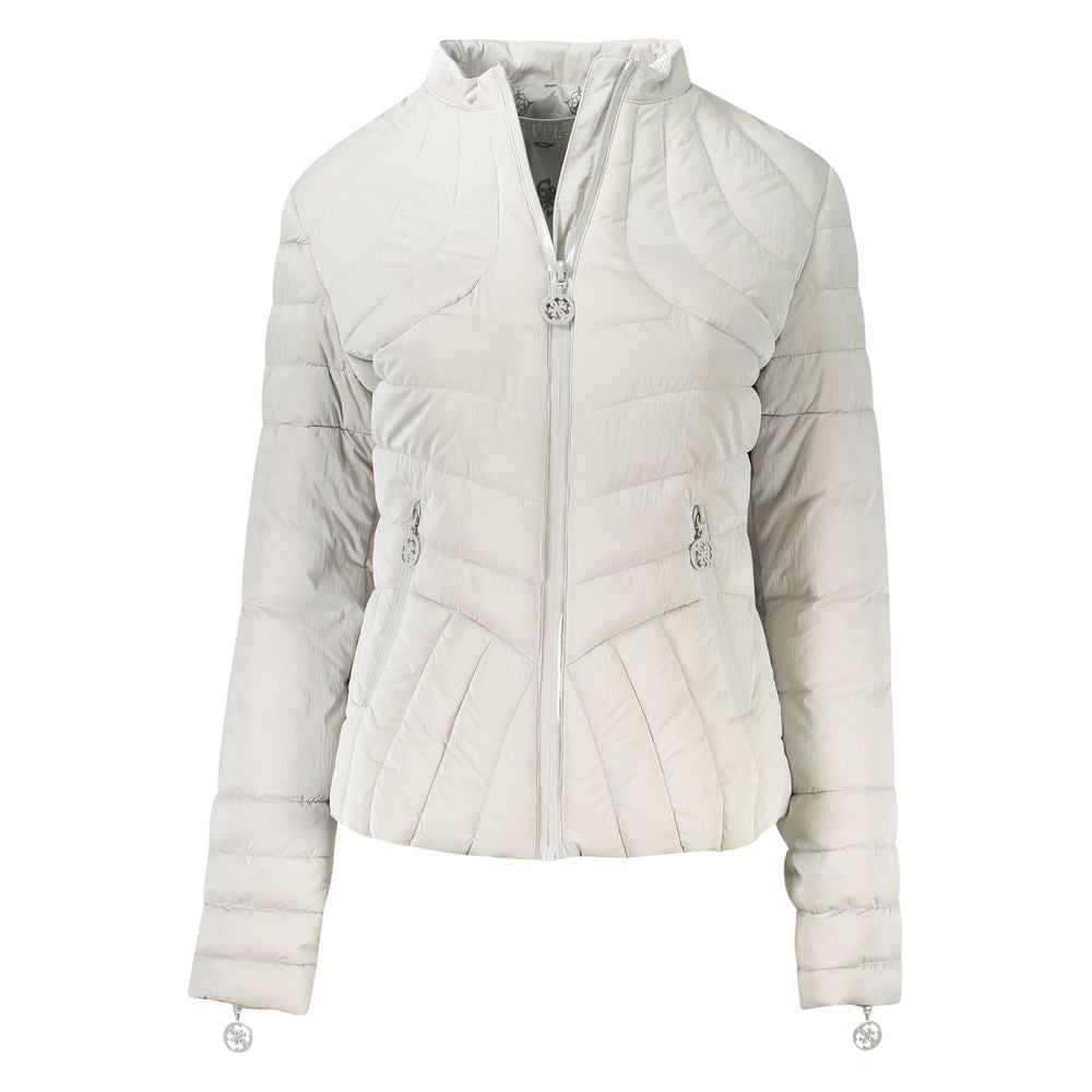 Guess Jeans Gray Polyethylene Women Jacket