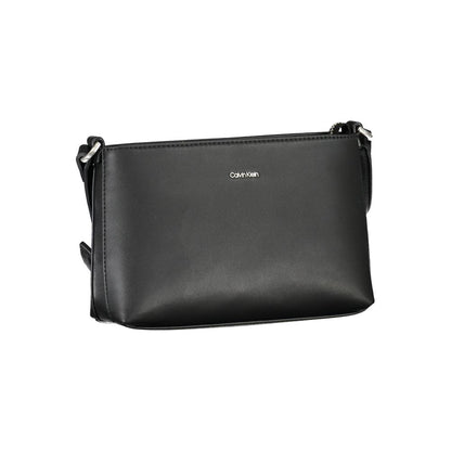 Calvin Klein – Schwarze Polyester-Handtasche