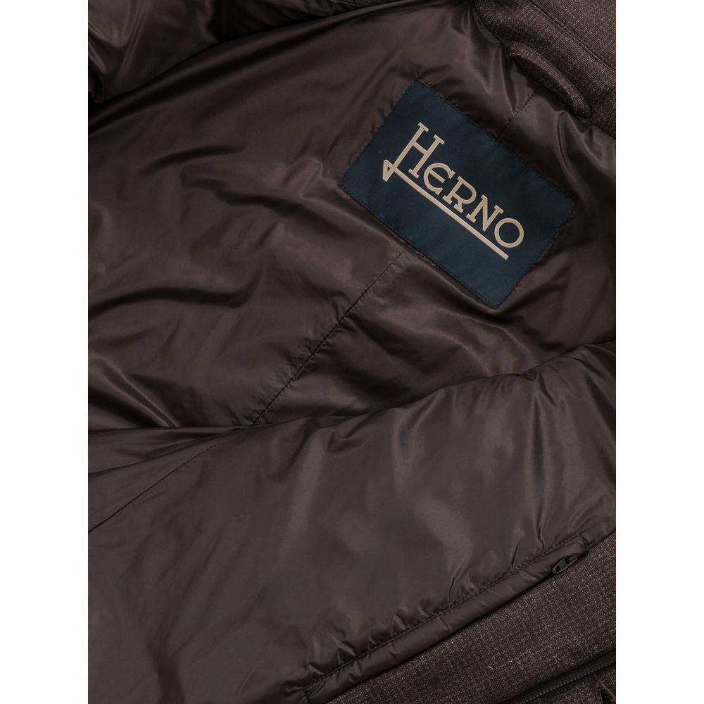 Herno – Braune Wolljacke