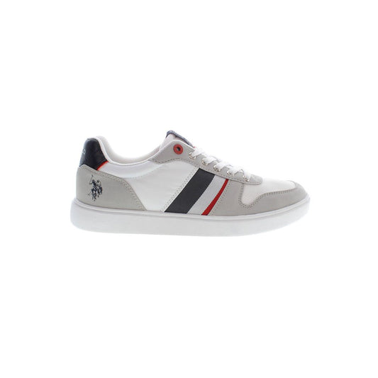 US POLO ASSN. Grauer Polyester Herren Sneaker