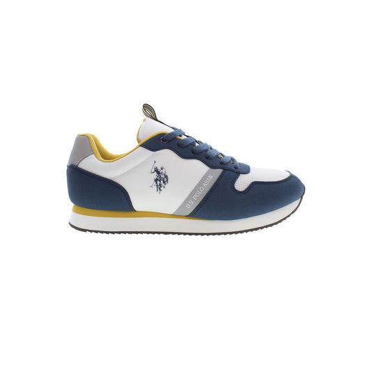 US POLO ASSN. Blauer Polyester-Sneaker für Herren