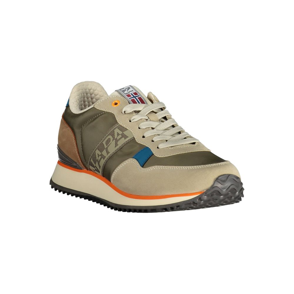 Napapijri Beige Polyester Herren Sneaker