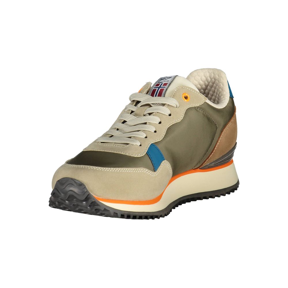 Napapijri Beige Polyester Herren Sneaker