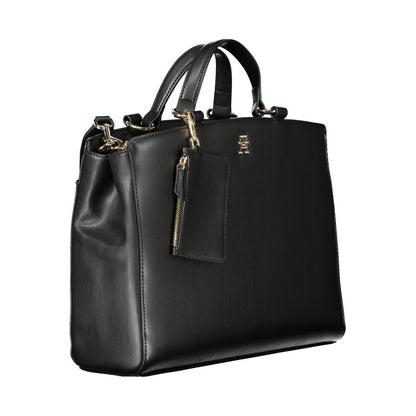 Tommy Hilfiger Black Polyethylene Women Handbag