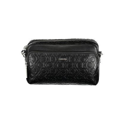 Calvin Klein – Schwarze Polyester-Handtasche