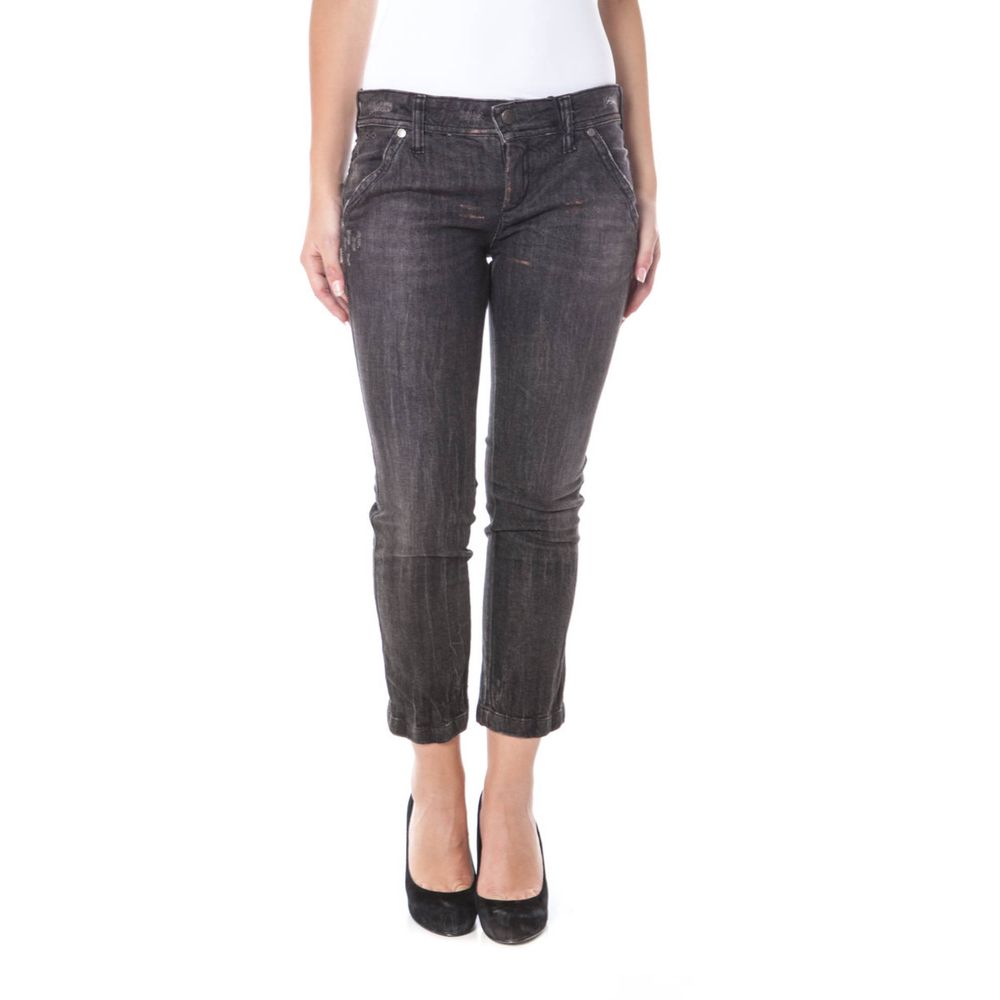 Parasuco Black Cotton Jeans & Pant