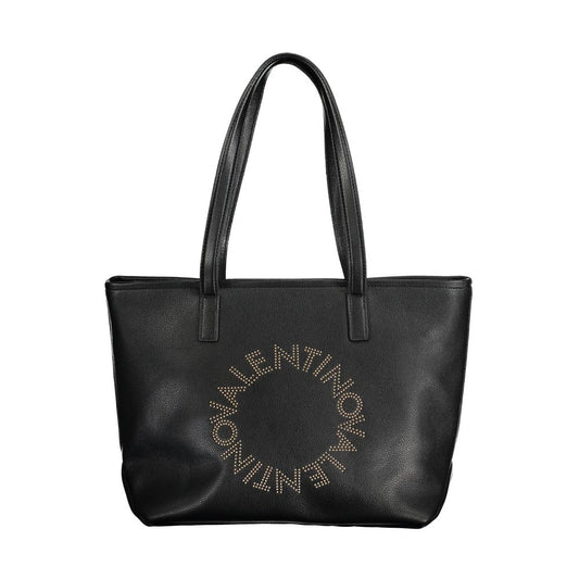 Valentino Bags – Schwarze Handtasche aus Polyethylen