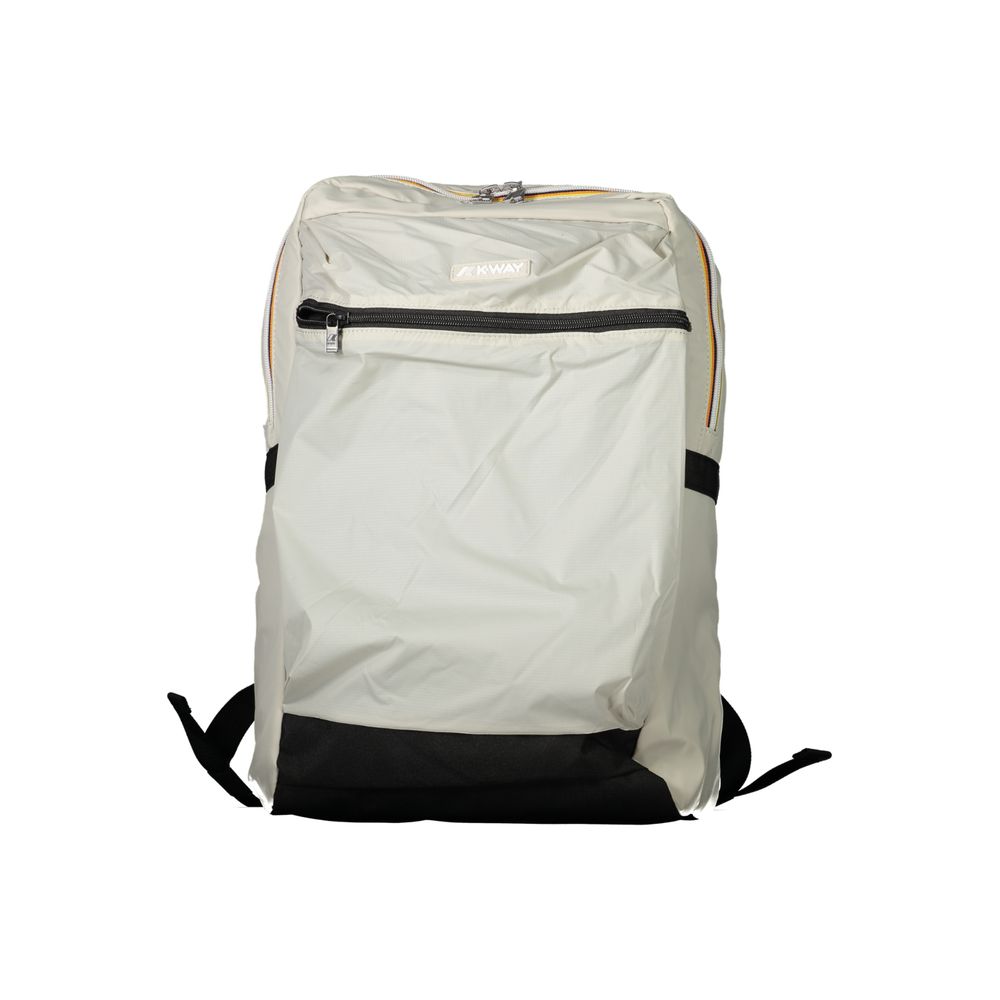 K-WAY Gray Polyamide Men Backpack