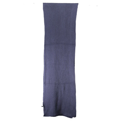 North Sails Blue Cotton Men Scarf