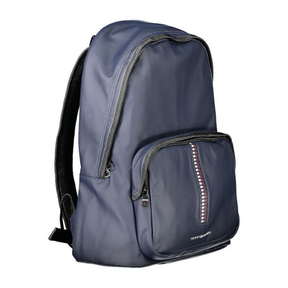 Tommy Hilfiger Blue Polyethylene Men Backpack