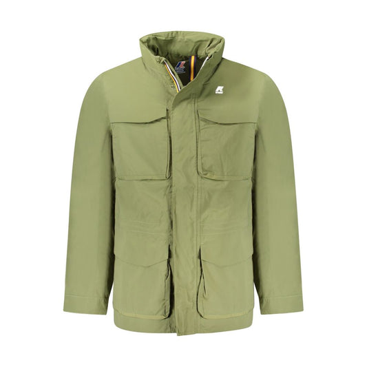 K-WAY Green Nylon Men's Jacket