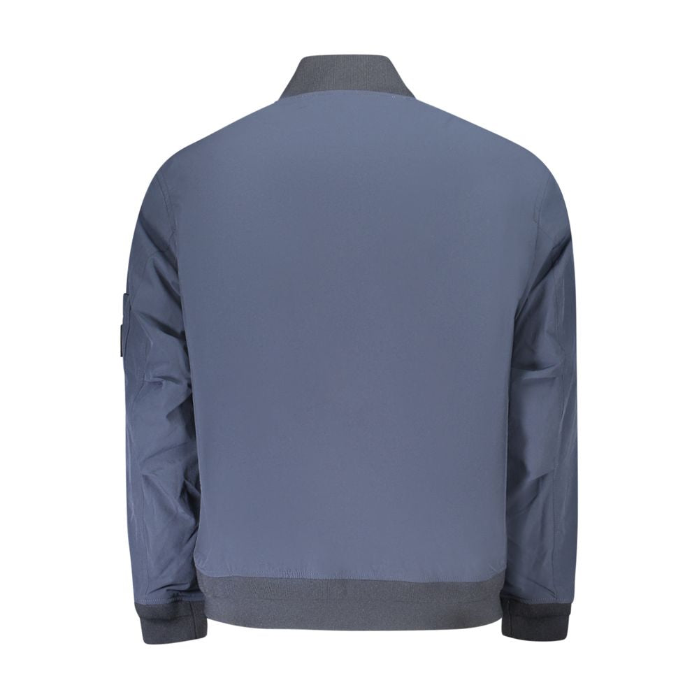 Hugo Boss Blue Polyamide Men Jacket