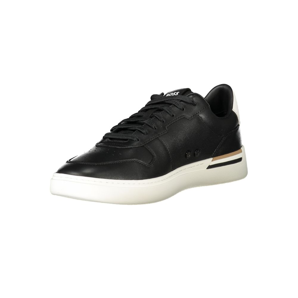 Hugo Boss Black Leather Men Sneaker