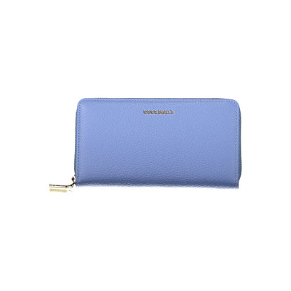 Coccinelle Light Blue Leather Women Wallet